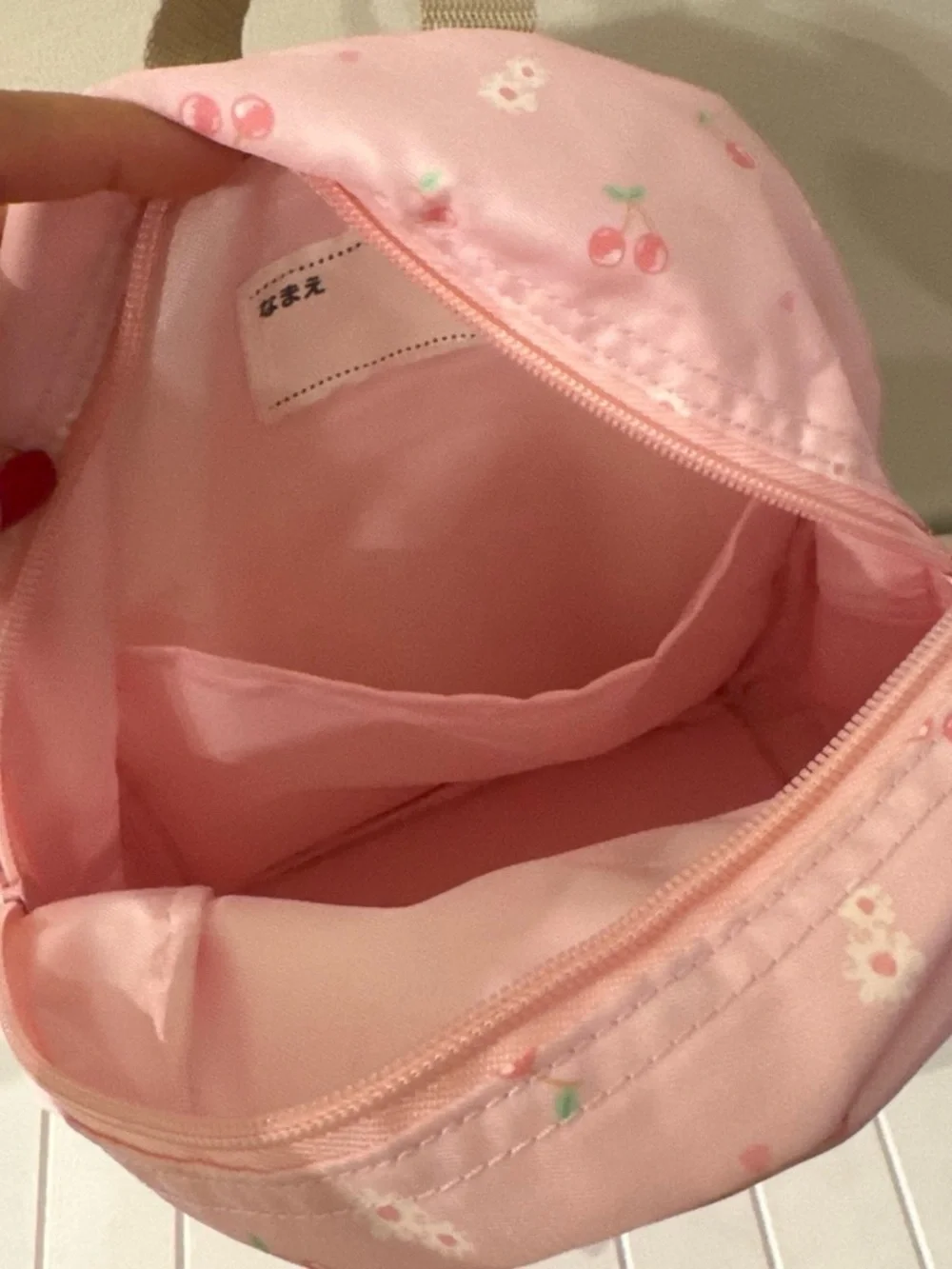 Sanrio My Melody Pink Cherry Bow Small Backpack
